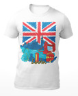 Iconic London With British Flag - Men's T-Shirt - Women's T-Shirt