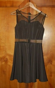 Vestito donna,Nero, Tessuto e velo, vedi misure, usato - Foto 1 di 10