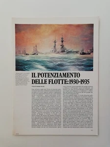 Storia della Marina Il Potenziamento delle Flotte 1930 - 1935 - Picture 1 of 2