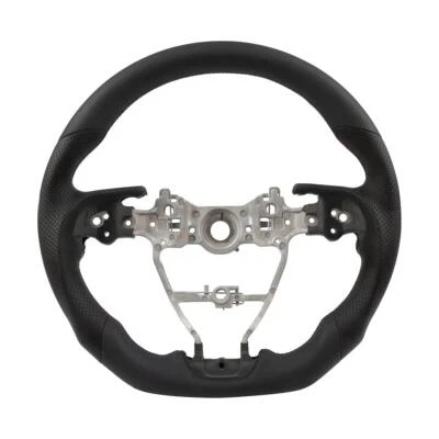 Volante de cuero sin calefacción para Toyota RAV4 / Camry / Corolla 2019-2023 Foto 1 de 4