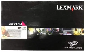 *Brand New & Boxed* Genuine Lexmark Magenta 24B6019 - XS795 & XS798 - Picture 1 of 3