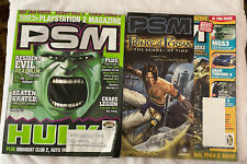 2 2003 PSM Magazines April Hulk December Play Station 2 Video Gaming Booklets
