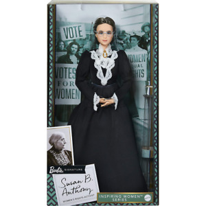 Barbie Susan B Anthony Inspiring Women Doll Collectors New Boxed Mattel