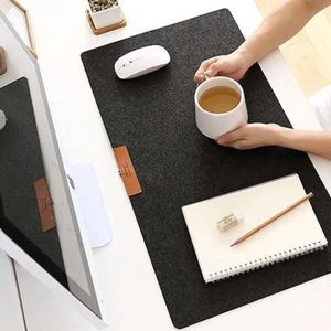 Large Computer Desk Mat Table Keyboard Gaming Mouse Pad Wool Felt Rug 60X30cm ☋ - Picture 1 of 20