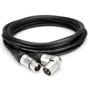 Hosa Technology Camcorder Microphone Cable, Neutrik XLR3F to RA XLR3M, 15' - Picture 1 of 2