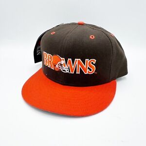 Vtg NWT Cleveland Browns New Era Mens 7-3/8 5950 Pro Model Team NFL Hat Cap Wool