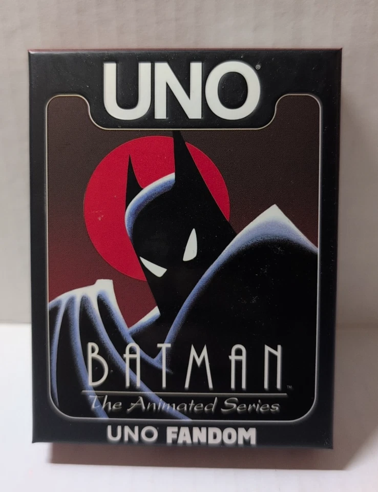 Uno Fandom Batman The Animated Series Deck On Hand Brand NEW! Check Out Pics! - Image 1 of 4