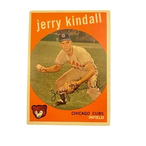 1959 Topps (b) Jerry Kindall Chicago Cubs #274 - Imagen 1 de 2