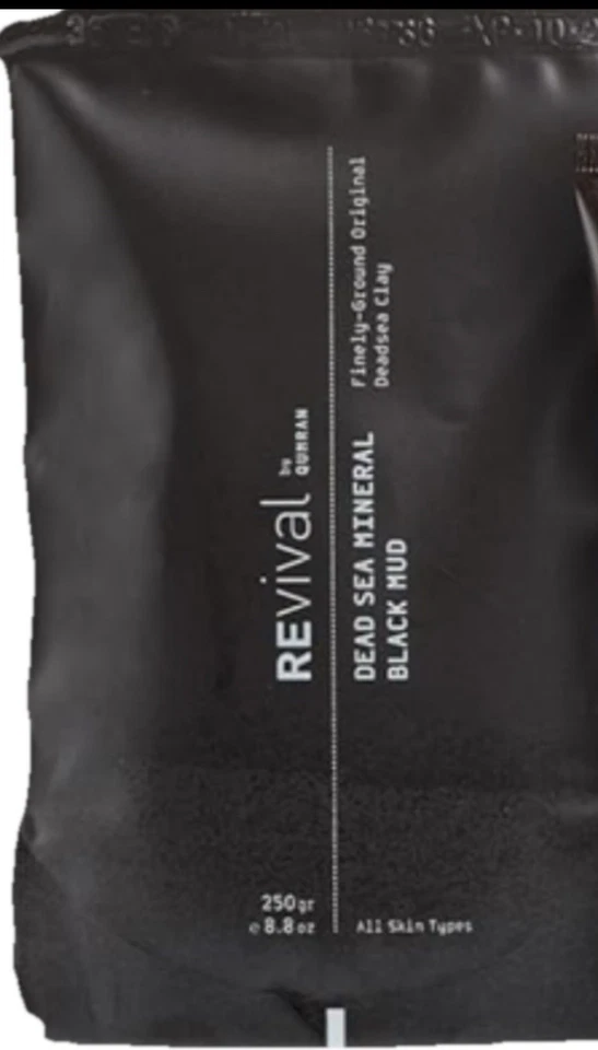 REvival by Qumran Dead Sea Mineral Black Mud 250gm 8,8 oz - Imagem 1 de 1