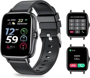 Smart Watch KASEEMI per telefoni Android/IOS Smart Watch con SMS e chiamate - Foto 1 di 7
