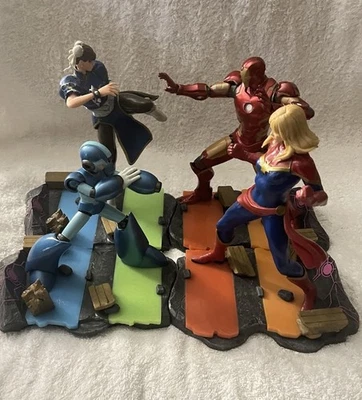 Marvel vs Capcom Infinite Edição de Colecionador Homem de Ferro Capitão Megaman Chun Li Me - Imagem 1 de 4