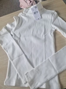 Mango Teen - Long sleeve cotton tshirt - Size S (14years) - Picture 1 of 4