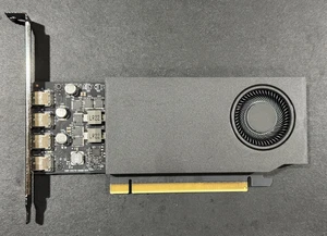 Nvidia RTX A400 4GB GDDR6 Graphics Card GPU New Pull - Picture 1 of 3