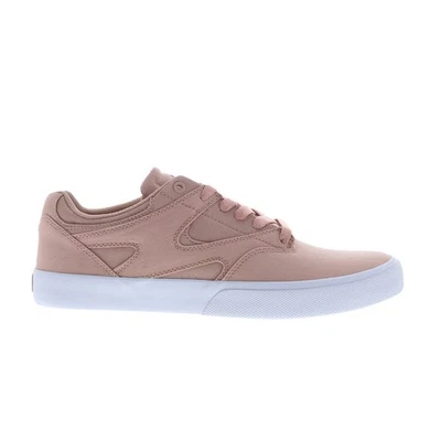 DC Kalis Vulc ADYS300569-PWO Mens Pink Canvas Skate Inspired Sneakers Shoes