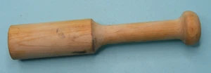 Wooden pestle 7.5" used - Picture 1 of 6