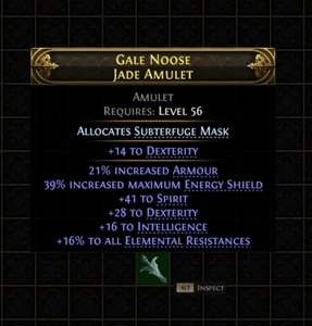 Lightning Spear Amulet Starndard SC Path of Exile 2 PC PS XBOX PoE - Picture 1 of 1
