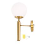 1X(Decorative Led Wall Lamp Lighting Nordic Glass Ball Chandelier Bathroom  Ligh