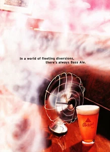 BASS BEER AD #3 RARE 1997 OUT OF PRINT  - Picture 1 of 2