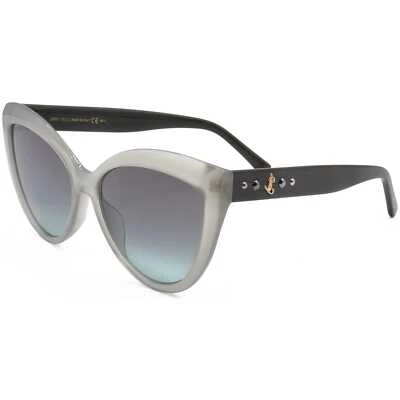 Gafas de sol para mujer Jimmy Choo Sinnie 57 mm grises SINNIE-G-S-01ED-57 Foto 1 de 3