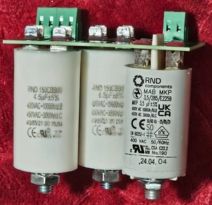 REVOX A77 - Motor capacitor kit, new prod. - Imagen 1 de 5