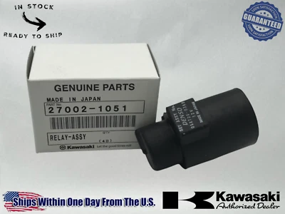 Kawasaki Genuine OEM Authentic 1983-2010 RELAY ASSEMBLY 27002-1051 - Image 1 of 4