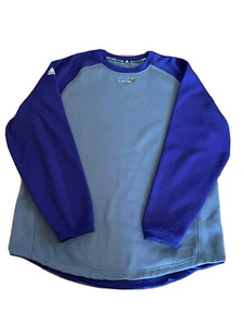 Minnesota Vikings Adidas Long Sleeve Pullover Fleece Lined Sweatshirt/Shirt - Picture 1 of 5