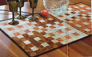 Urban Table Quilt Pattern Pieced JR - Picture 1 of 2