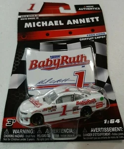 Michael Annett #1 NASCAR Authentics 2019 Wave 10 1:64 Diecast Baby Ruth - Picture 1 of 5
