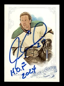 2015 Topps Allen & Ginter #269 Jeremy Roenick HAND SIGNED AUTO W/ "HOF 2024 - Picture 1 of 2