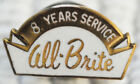 Old All-Brite 8 Year Employee Service Award Lapel Pin