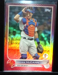 2022 TOPPS 1ST EDTION JAMES MCCANN #256 PINK FOIL #D 4/10 - Picture 1 of 1