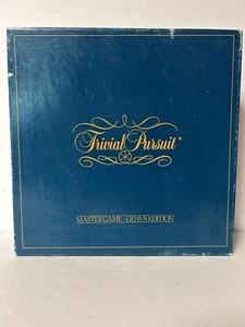 **100% COMPLETE** Vintage 1981 Trivial Pursuit Master Game Genius Edition - Picture 1 of 6