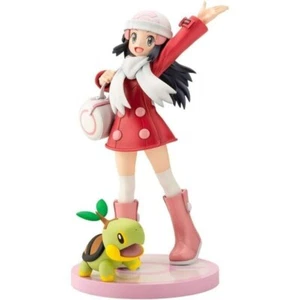 KOTOBUKIYA Artfx Jarno Pokemon Serie Amanecer Con Turtwig 1/8 Figura Japón - Imagen 1 de 20