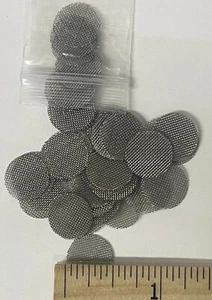 Schermi per tubi schermi per tubi in acciaio inox (50) 1/2" resistenti **spedizione gratuita** - Foto 1 di 3