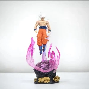 GOKU ACTION FIGURE con led 26 cm totali DRAGON BALL Z figura anime - Imagen 1 de 7