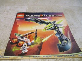 Lego Mars Mission ETX Alien Strike (7693) Instruction Booklet Only Manual