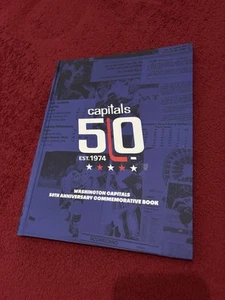 Washington Capitals 50th Anniversary Commemorative Photo Book SGA from 4/4/2025 - Picture 1 of 6