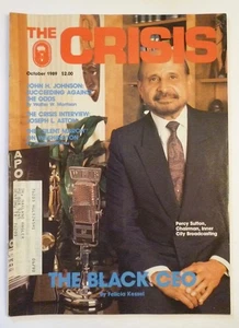 Profiles of BLACK CEO's Percy Sutton CRISIS Magazine October 1989 NAACP Black - Picture 1 of 2