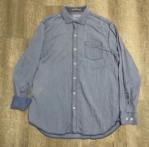 Camicia Tommy Bahama Tencel Cotone Lunga Slv Relax Bottoni Anticato X-Large - Foto 1 di 5