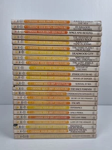 Choose Your Own Adventure Book Lot of 24 Vintage Bantam Books CYOA 70s 80s Rare  - Picture 1 of 17