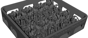 BSKC35009, GERMAN TANK CREW HEADPHONE SET (3D PRINTED), BSK Model, Scale 1/35 - Picture 1 of 5