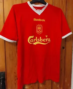 01/02 Liverpool Champions League Home Shirt 34/36 Small - Picture 1 of 10