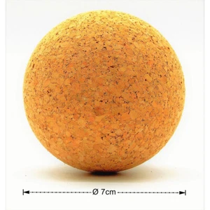 Kugel aus Kork 7 cm Weinkorken Kugelstopfen Holzkork Korkbälle Kork Faszienbälle - Bild 1 von 5