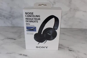 Auriculares con cancelación de ruido Sony MDR-ZX110NC MDRZX110NC, negros - Imagen 1 de 3
