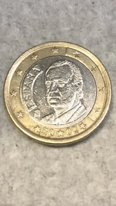 Very Rare 1 Euro Espana 2002 Juan Carlos I - Picture 1 of 3