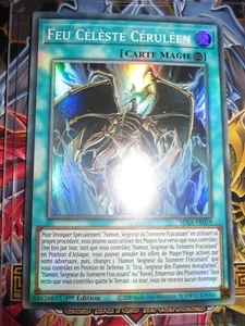 YU-GI-OH! SR SDSA-FR019 FEU CELESTE CERULEEN EDITION 1 NEUF FRANCAIS - Picture 1 of 1