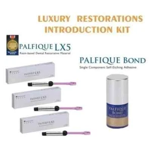 Tokuyama Dental Palfique LX5 Composite Restorative Kit of 3 Syringes + 1 Bond - Picture 1 of 3