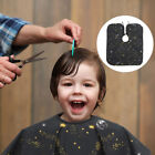 Robe de travail imprimée tablier pour enfants coupe de cheveux collier tout-petit