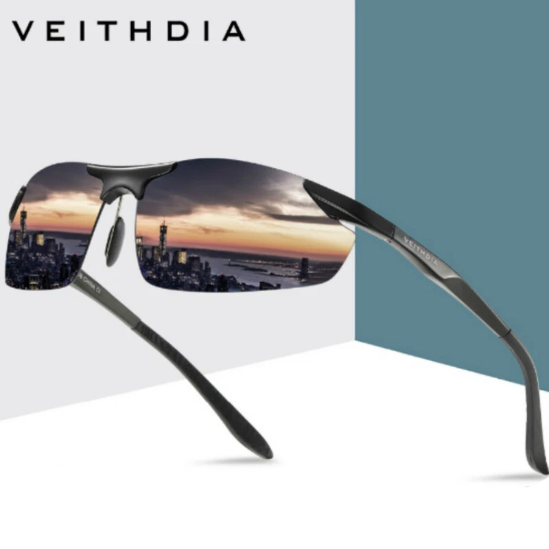 VEITHDIA Aluminum HD Polarized Sunglasses Men Driving Sports Fishing Sun Glasses - Image 1 of 4