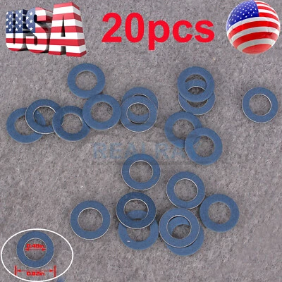 Junta de arandela de tapón de drenaje de aceite 90430-12031 nueva 20 piezas para Toyota Camry 1989-2018 EE. UU. Foto 1 de 4